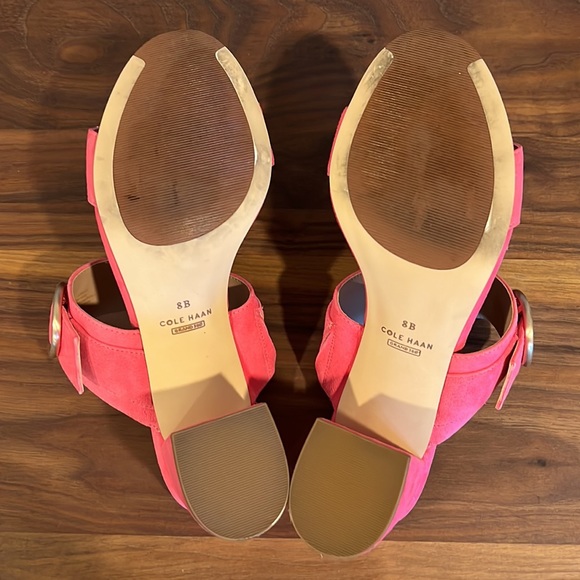 Cole Haan Pink Alina Mule City Sandal 8 - Picture 7 of 7